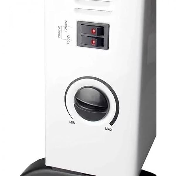 Suinga Convettore CE2000 elettrico, 1000/2000 W, silenzioso, bianco